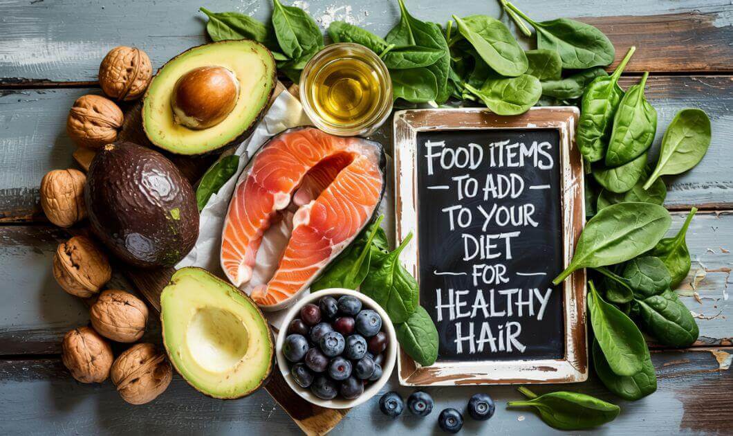 Food Items to Add to Your Diet for Healthy Hair